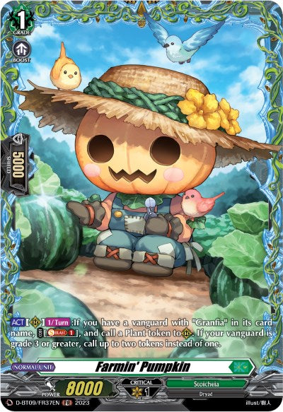 Farmin' Pumpkin (D-BT09/FR37EN) [Dragontree Invasion] | Pegasus Games WI