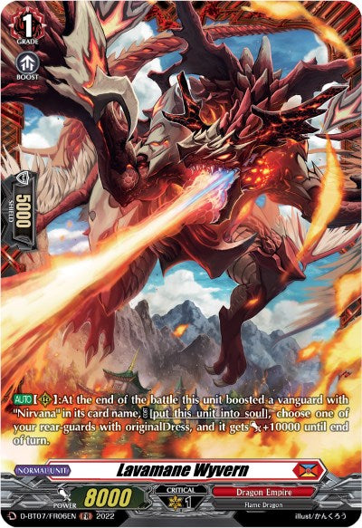 Lavamane Wyvern (FR) (D-BT07/FR06EN) [Raging Flames Against Emerald Storm] | Pegasus Games WI