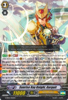 Sunrise Ray Knight, Gurguit (G-SD02/002EN) [G-Start Deck 2: Knight of the Sun] | Pegasus Games WI