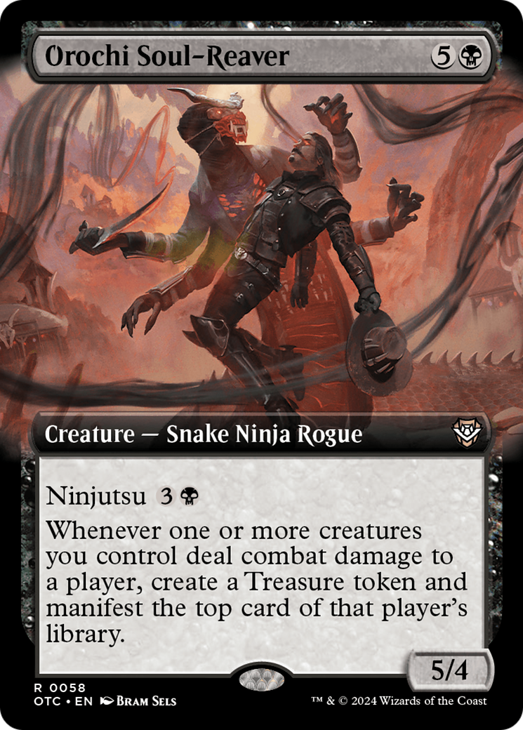 Orochi Soul-Reaver (Extended Art) [Outlaws of Thunder Junction Commander] | Pegasus Games WI