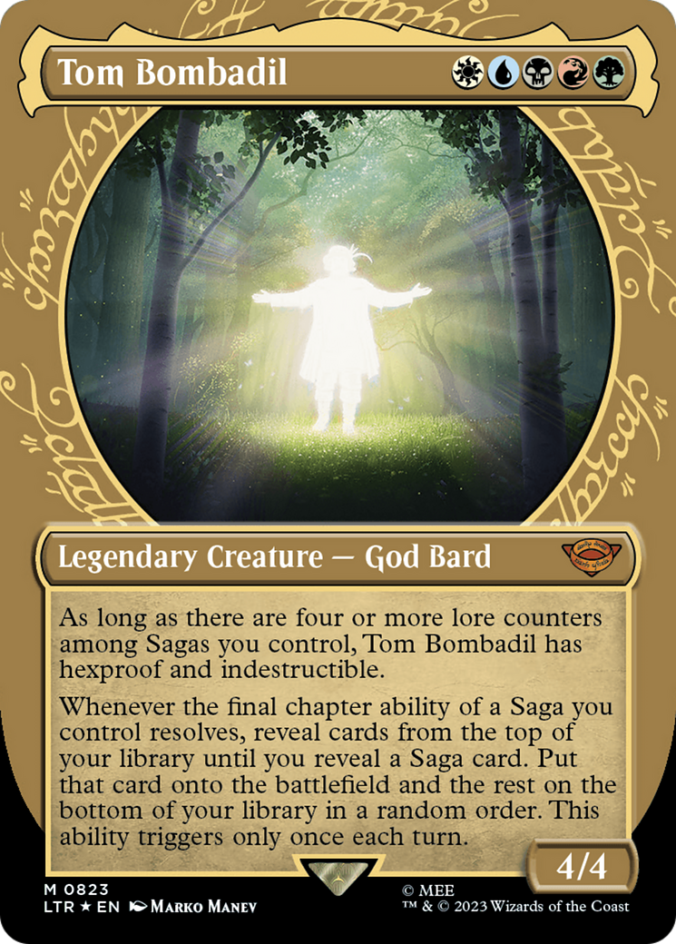 Tom Bombadil (Showcase) (Surge Foil) [The Lord of the Rings: Tales of Middle-Earth] | Pegasus Games WI