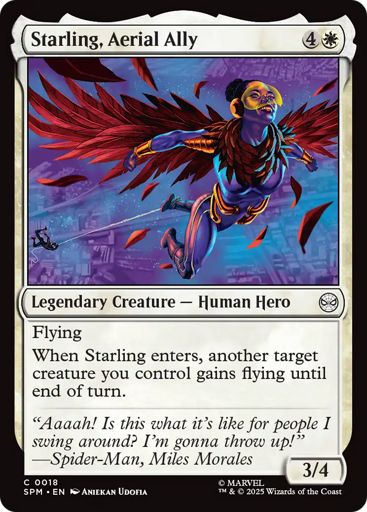 Starling, Aerial Ally [Marvel's Spider-Man] | Pegasus Games WI