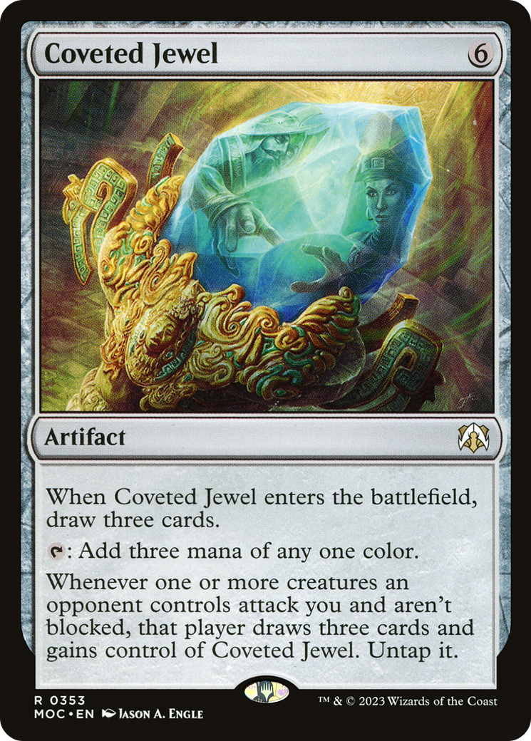 Coveted Jewel (Ripple Foil) [Modern Horizons 3 Commander] | Pegasus Games WI