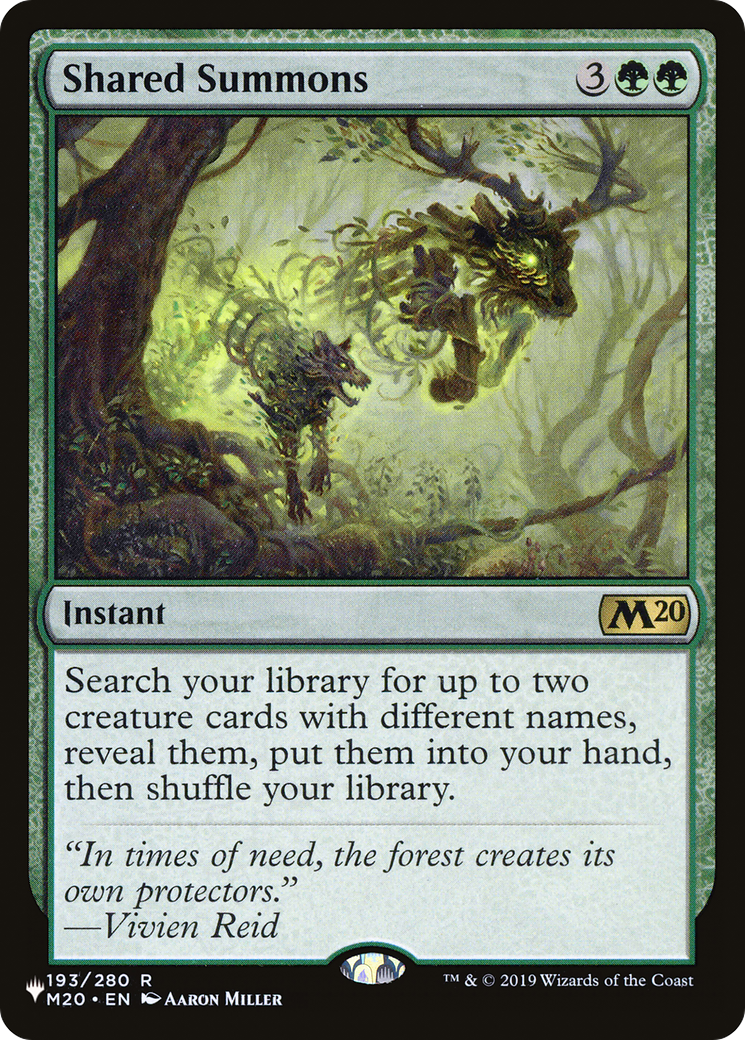 Shared Summons [The List] | Pegasus Games WI