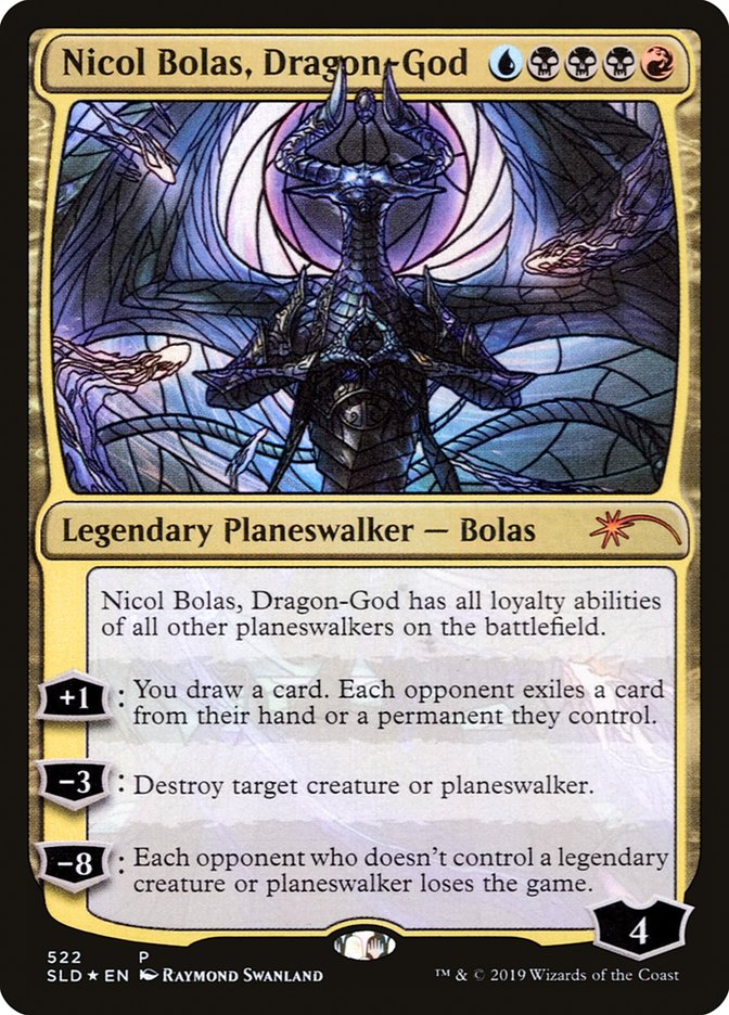 Nicol Bolas, Dragon-God (Stained Glass) [Secret Lair Drop Promos] | Pegasus Games WI