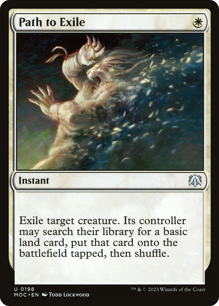 Path to Exile [March of the Machine Commander] | Pegasus Games WI