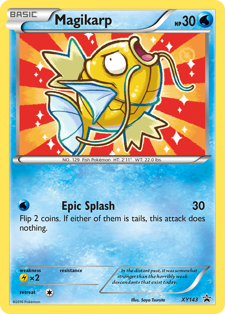 Magikarp (XY143) [XY: Black Star Promos] | Pegasus Games WI