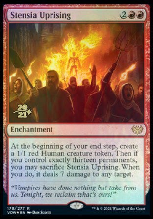 Stensia Uprising [Innistrad: Crimson Vow Prerelease Promos] | Pegasus Games WI
