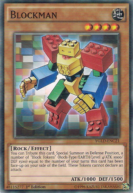 Blockman [YGLD-ENC21] Common | Pegasus Games WI
