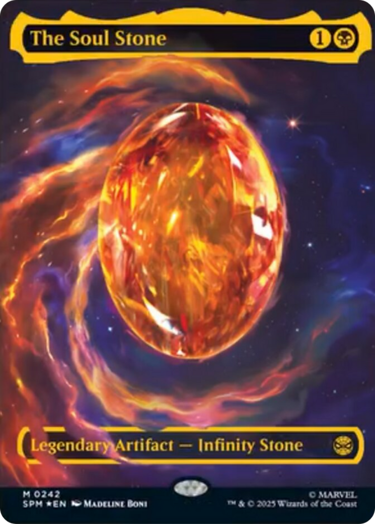 The Soul Stone (Cosmic Foil) [Marvel's Spider-Man] | Pegasus Games WI