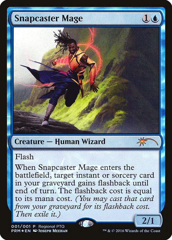 Snapcaster Mage (Regional PTQ) [Pro Tour Promos] | Pegasus Games WI