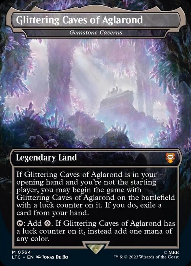 Glittering Caves of Aglarond - Gemstone Caverns [The Lord of the Rings: Tales of Middle-Earth Commander] | Pegasus Games WI