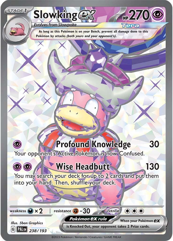 Slowking ex (238/193) [Scarlet & Violet: Paldea Evolved] | Pegasus Games WI