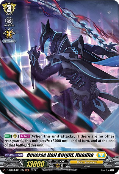 Reverse Coil Knight, Nuadha (D-BT04/H31EN) [Awakening of Chakrabarthi] | Pegasus Games WI