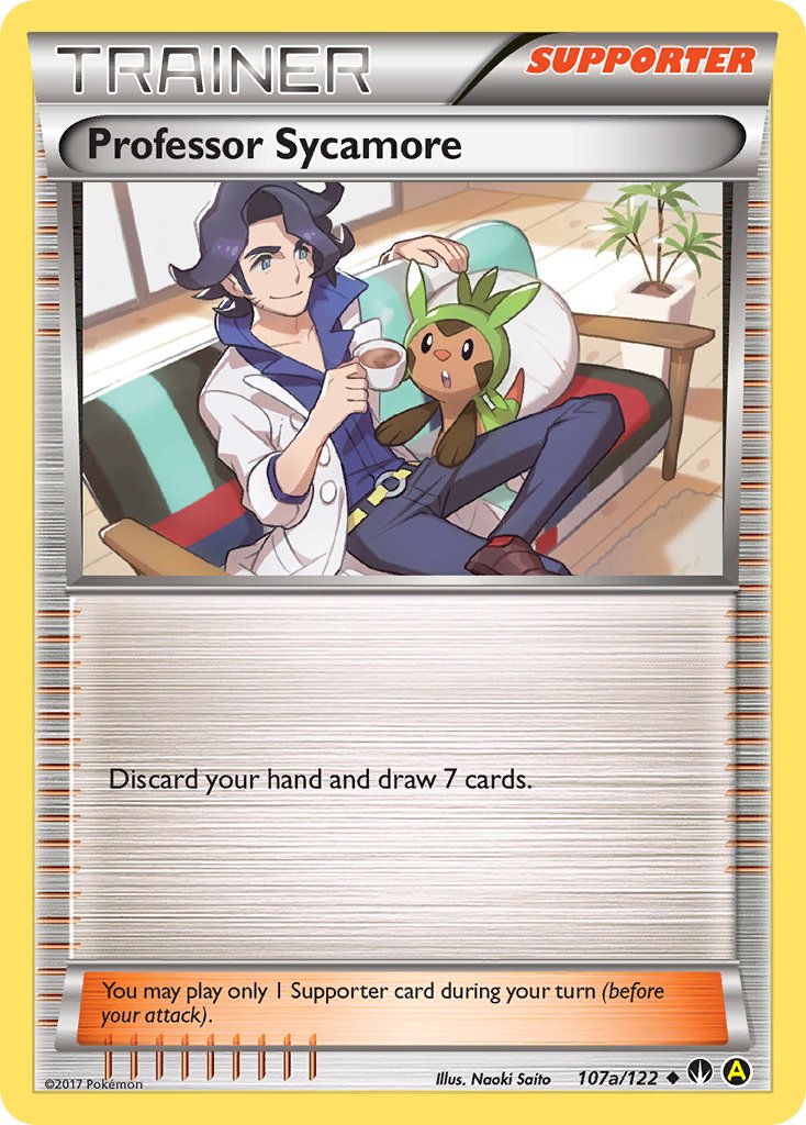 Professor Sycamore (107a/122) [Alternate Art Promos] | Pegasus Games WI