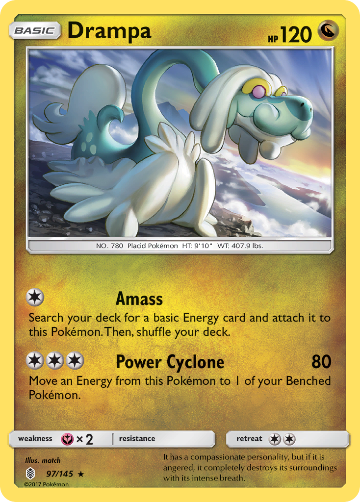 Drampa (97/145) [Sun & Moon: Guardians Rising] | Pegasus Games WI