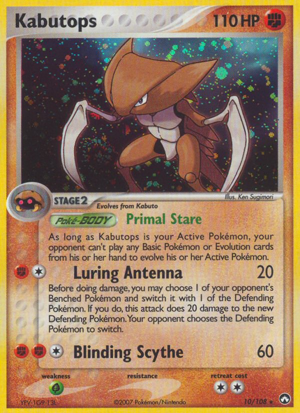 Kabutops (10/108) [EX: Power Keepers] | Pegasus Games WI