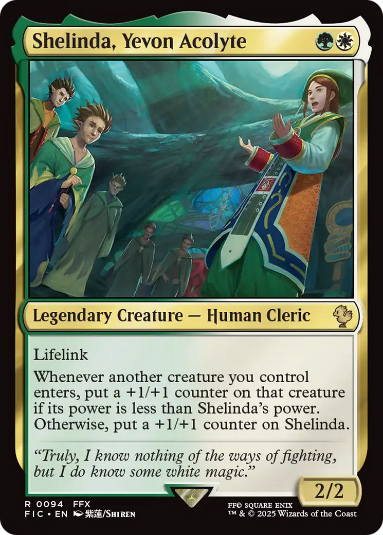 Shelinda, Yevon Acolyte [FINAL FANTASY Commander] | Pegasus Games WI