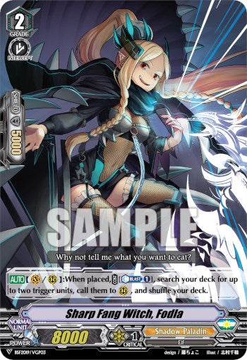 Sharp Fang Witch, Fodla (Spring Fest 2019) (BSF2019/VGP03) [Bushiroad Event Cards] | Pegasus Games WI