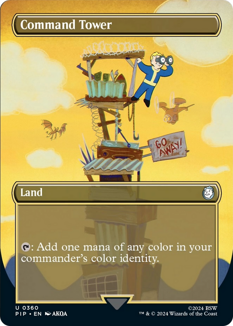 Command Tower (Borderless) [Fallout] | Pegasus Games WI