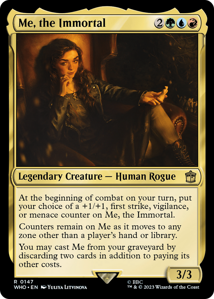 Me, the Immortal [Doctor Who] | Pegasus Games WI