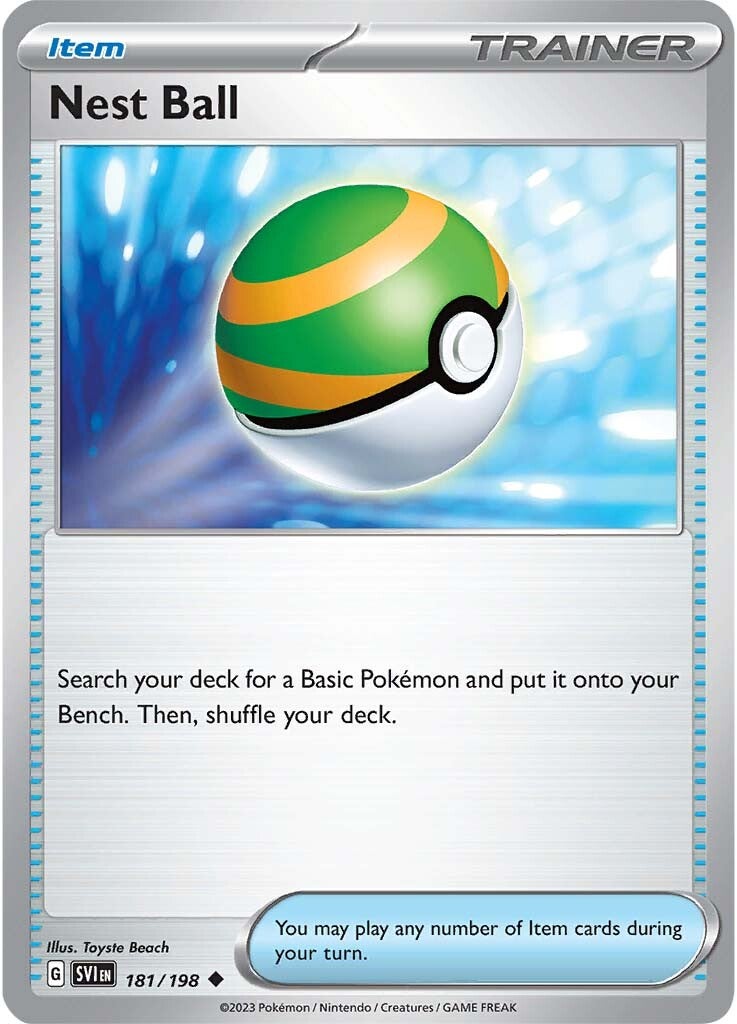 Nest Ball (181/198) [Scarlet & Violet: Base Set] | Pegasus Games WI