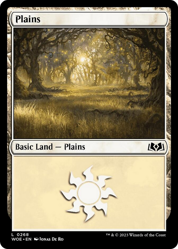 Plains (0268) [Wilds of Eldraine] | Pegasus Games WI