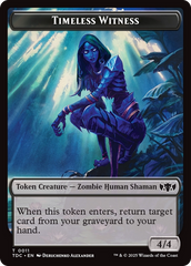 Goat // Timeless Witness Double-Sided Token [Tarkir: Dragonstorm Commander Tokens] | Pegasus Games WI