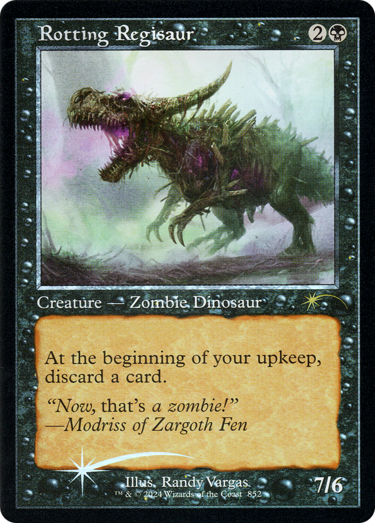 Rotting Regisaur (Retro Frame) [Secret Lair Drop Series] | Pegasus Games WI