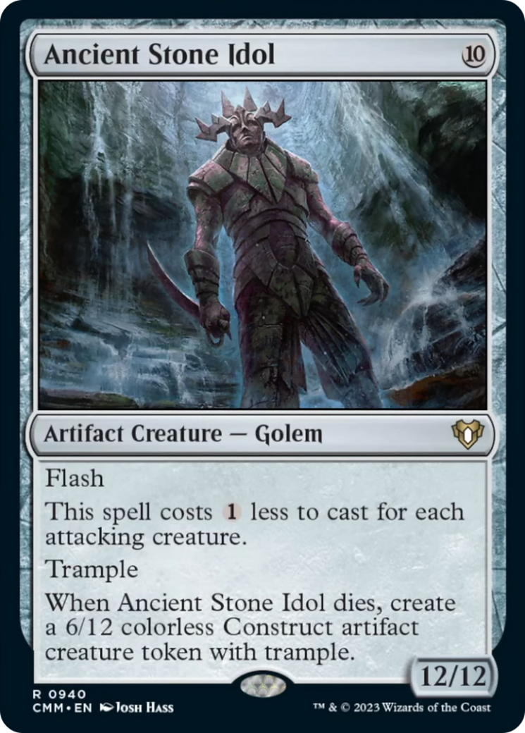 Ancient Stone Idol [Commander Masters] | Pegasus Games WI