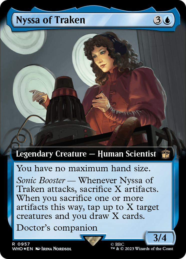 Nyssa of Traken (Extended Art) (Surge Foil) [Doctor Who] | Pegasus Games WI