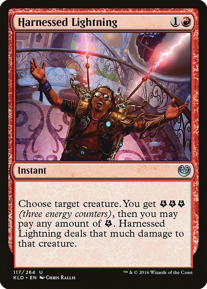 Harnessed Lightning [Kaladesh] | Pegasus Games WI