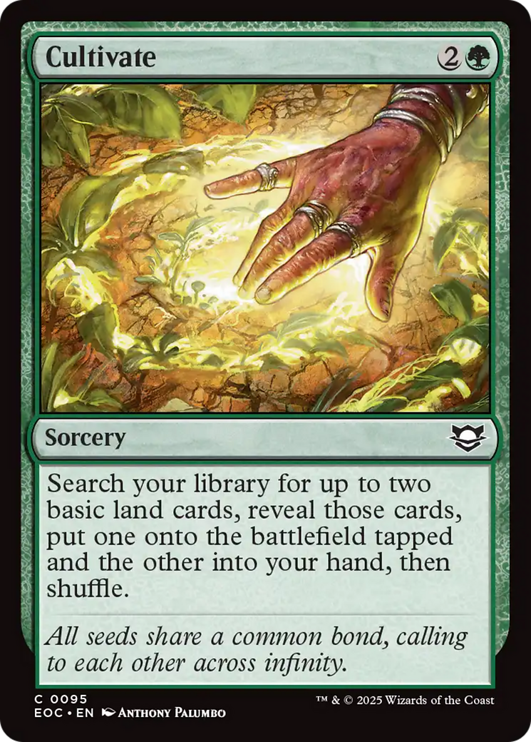 Cultivate [Edge of Eternities Commander] | Pegasus Games WI