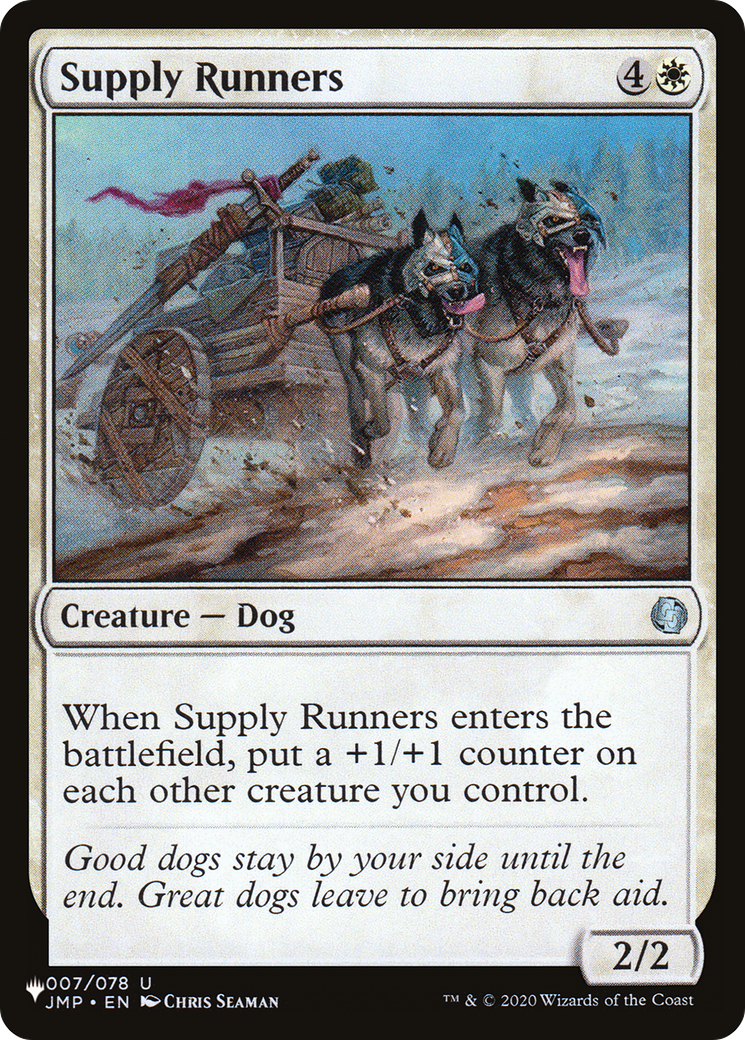 Supply Runners [The List Reprints] | Pegasus Games WI