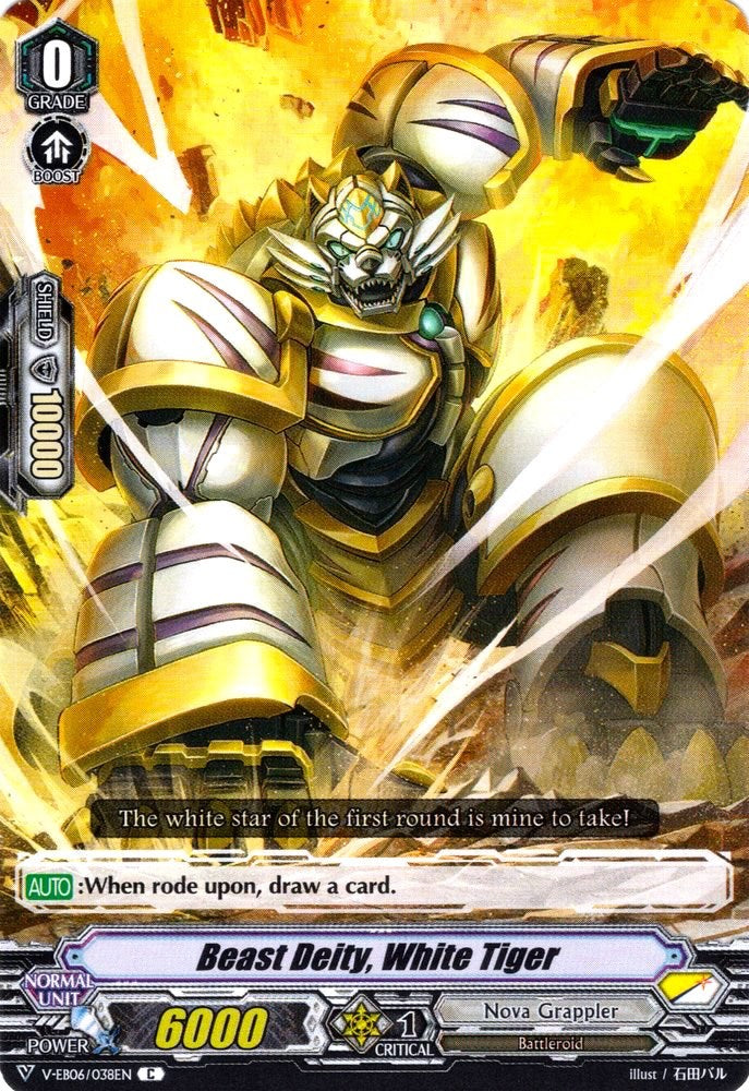 Beast Deity, White Tiger (V-EB06/038EN) [Light of Salvation, Logic of Destruction] | Pegasus Games WI