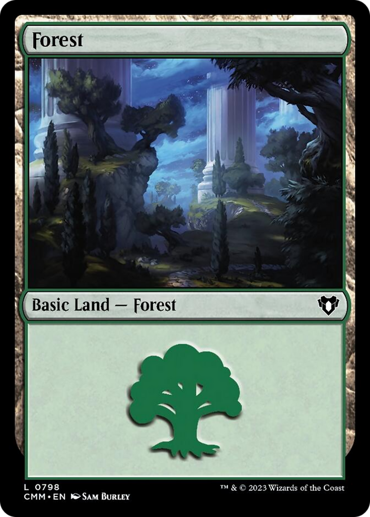 Forest (798) [Commander Masters] | Pegasus Games WI