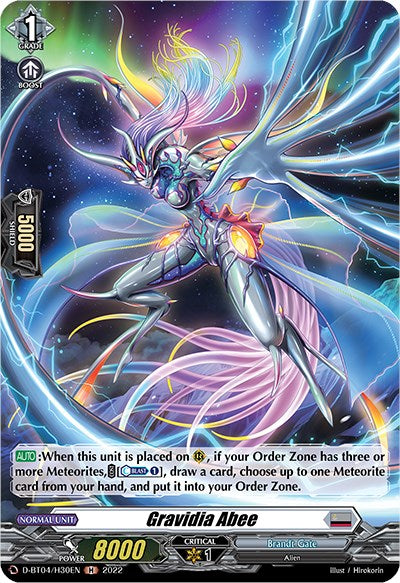 Gravidia Abee (D-BT04/H30EN) [Awakening of Chakrabarthi] | Pegasus Games WI