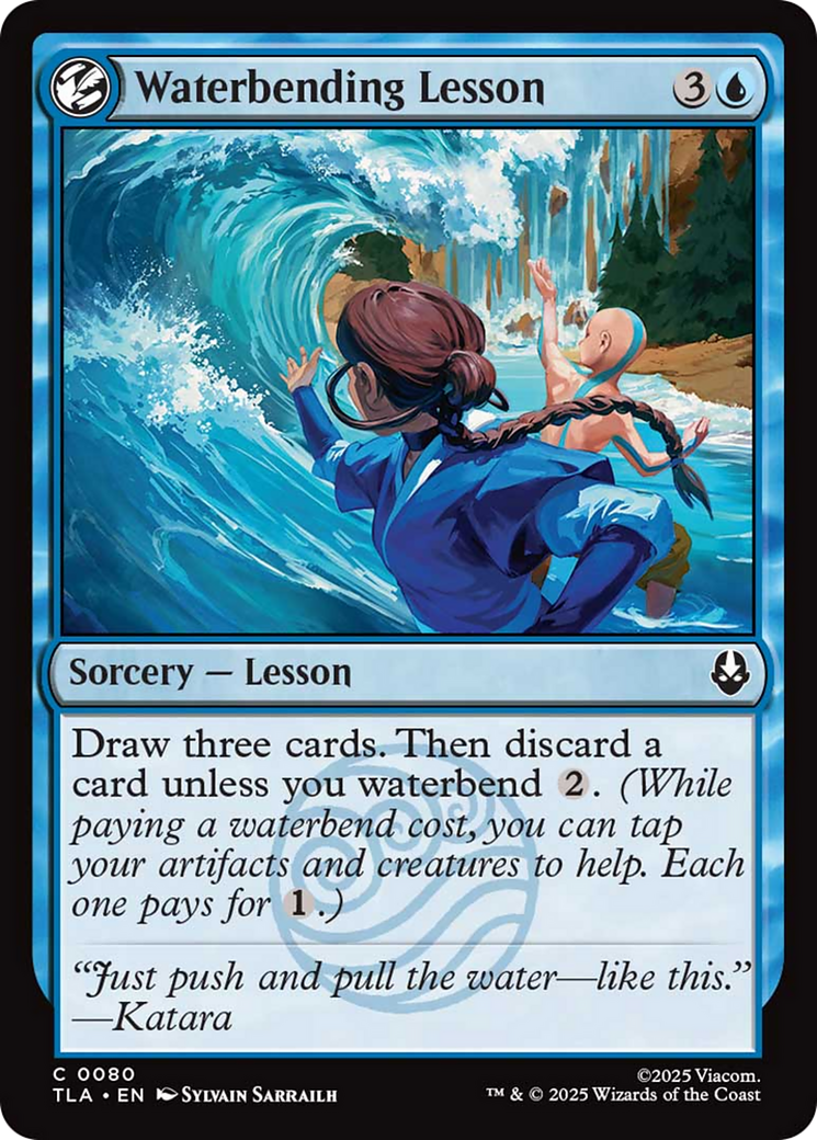Waterbending Lesson [Avatar: The Last Airbender] | Pegasus Games WI
