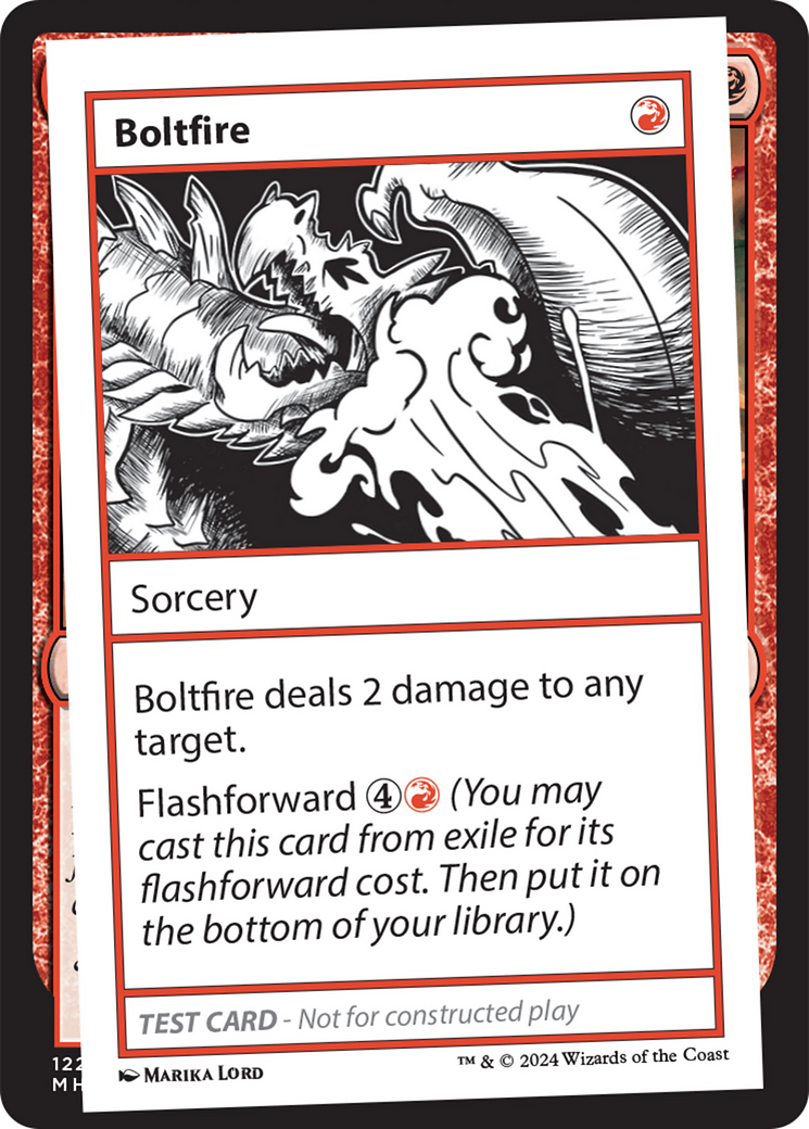 Boltfire [Mystery Booster 2 Playtest Cards] | Pegasus Games WI