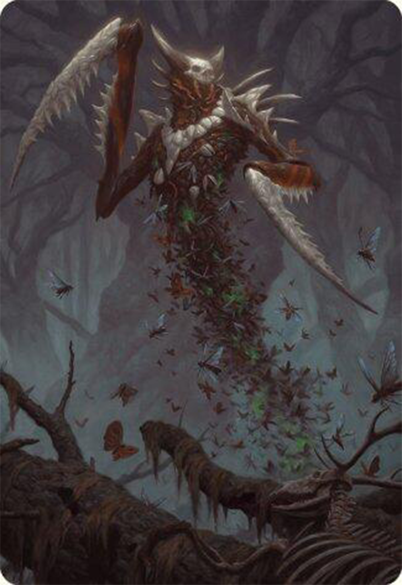 Grist, the Plague Swarm Art Card [Modern Horizons 3 Art Series] | Pegasus Games WI