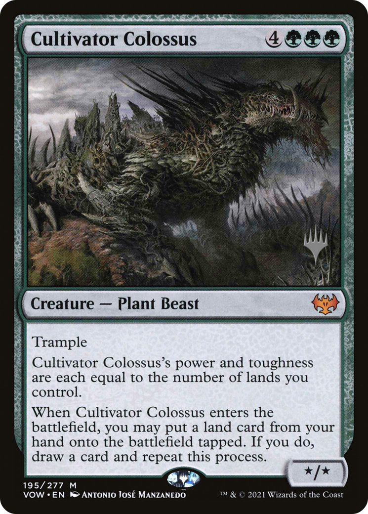 Cultivator Colossus Art Card [Innistrad Remastered Art Series] | Pegasus Games WI