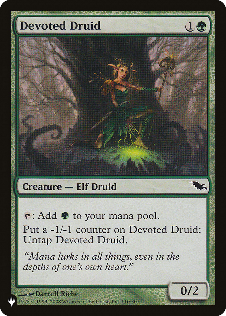 Devoted Druid (SHM) [The List Reprints] | Pegasus Games WI