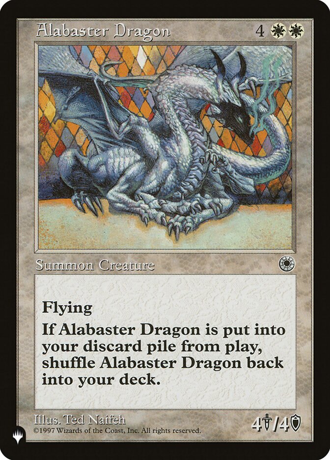 Alabaster Dragon [The List] | Pegasus Games WI