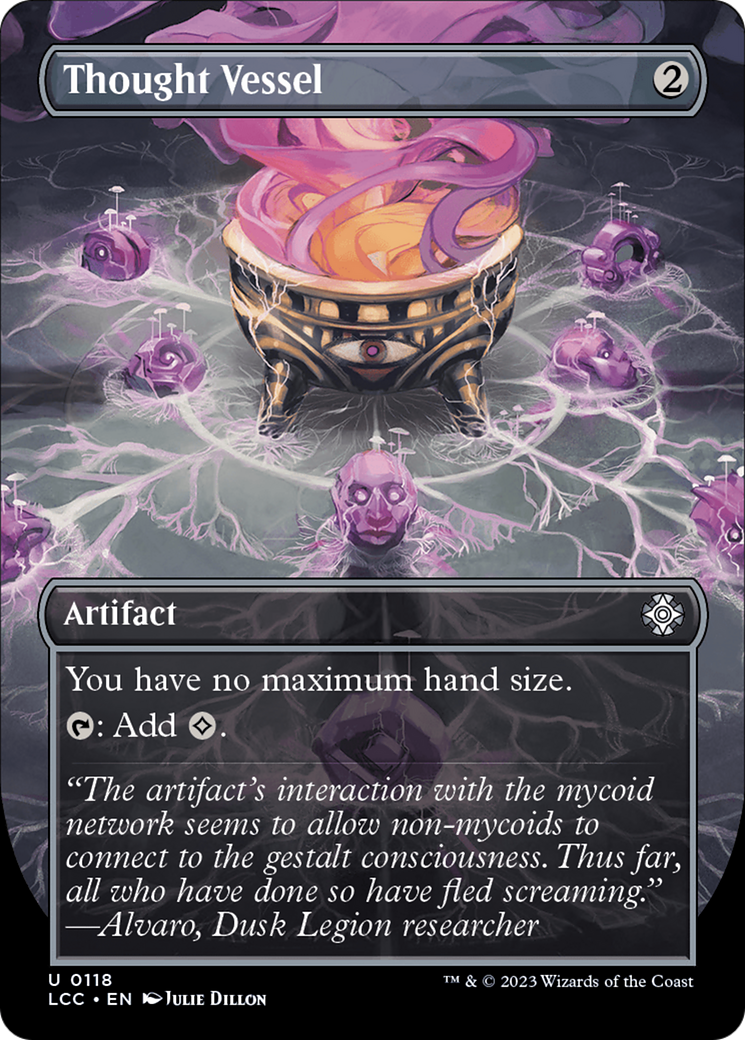 Thought Vessel (Borderless) [The Lost Caverns of Ixalan Commander] | Pegasus Games WI