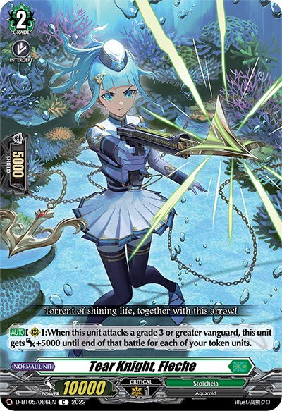 Tear Knight, Fleche (D-BT05/086EN) [Triumphant Return of the Brave Heroes] | Pegasus Games WI