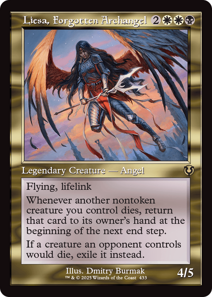 Liesa, Forgotten Archangel (Retro Frame) [Innistrad Remastered] | Pegasus Games WI