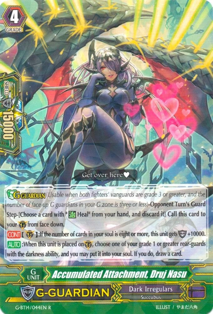 Accumulated Attachment, Druj Nasu (G-BT14/044EN) [Divine Dragon Apocrypha] | Pegasus Games WI