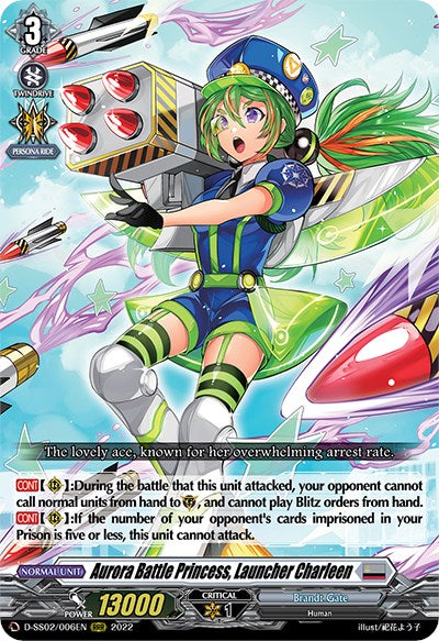 Aurora Battle Princess, Launcher Charleen (D-SS02/006EN) [Festival Collection 2022] | Pegasus Games WI