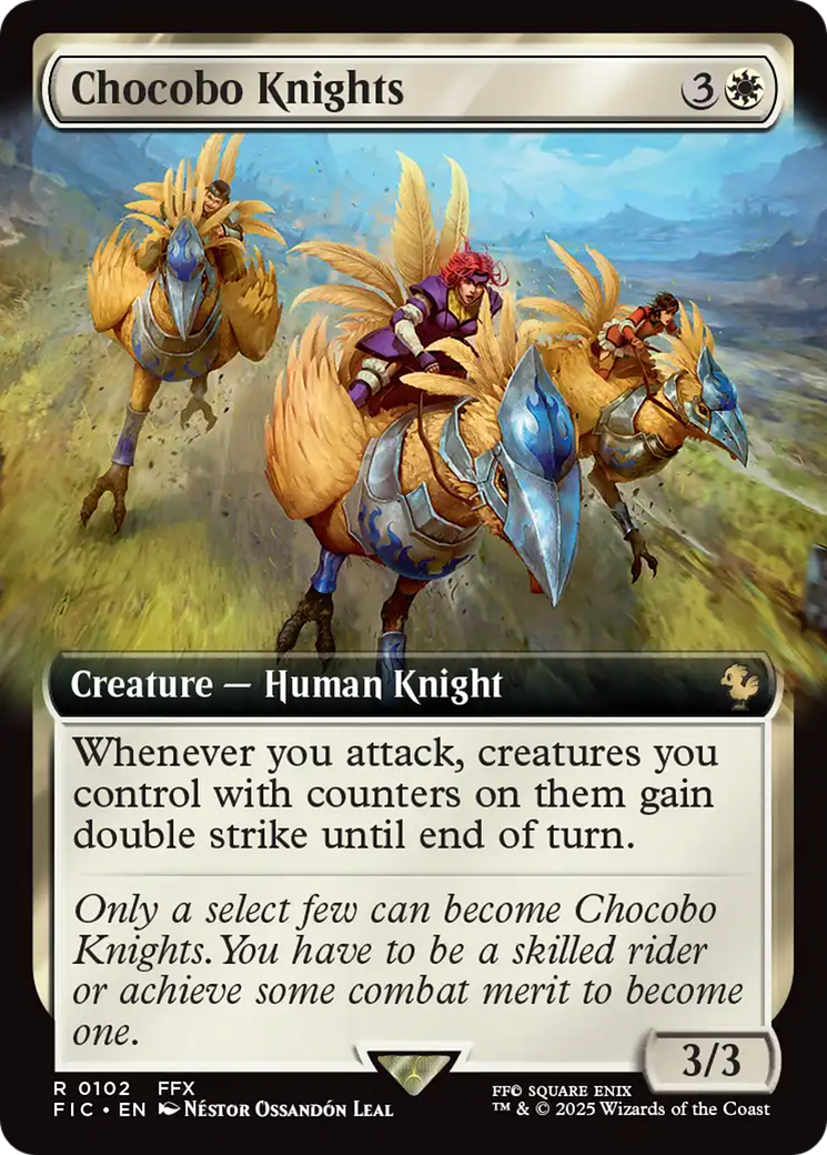 Chocobo Knights (Extended Art) [FINAL FANTASY Commander] | Pegasus Games WI