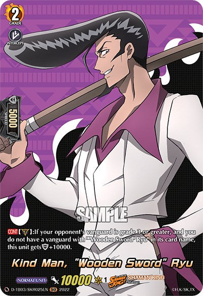 Kind Man, "Wooden Sword" Ryu (D-TB03/SKR025EN) [Shaman King] | Pegasus Games WI